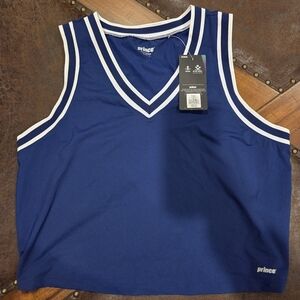 Prince Royal Blue Athletic Tank, XL